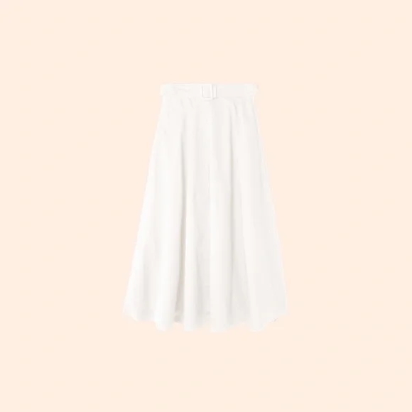 1HR SALE ⚡Reformation Falcon Skirt (Cream)